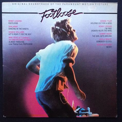 Vintage Footloose Soundtrack Lp Record Vinyl Album 12 1984 80s Movie