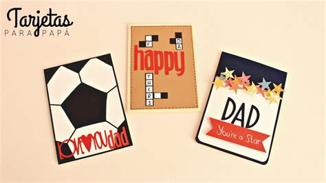 Cartas Tarjetas Para el Día del Padre Fácil y Bonito YouTube