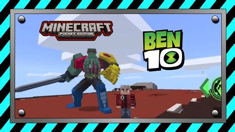 Minecraft Pe Ben 10 Mod【mod Showcase】 Youtube