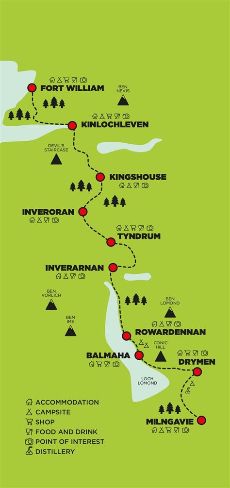 Offenbarung beißen Fischer west highland way route map Lehrplan ...