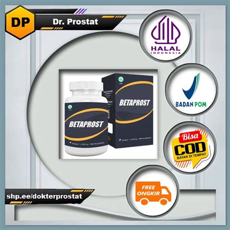 Jual Cod Betaprost 30 Kapsul Obat Prostat Herbal Ampuh Komposisi Bahan Alami Mengembalikan