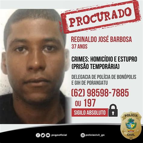 Polícia Civil Divulga Foto De Suspeito De Matar Irmãos Em Bonópolis