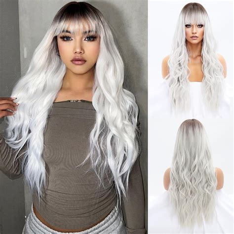 Sales Today Clearance! Front Lace Wigs Hair Pre Plucked Wigs Hair