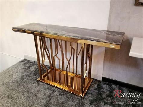 CS 0251 โต๊ะคอนโซลหินอ่อน – Rainny Lighting