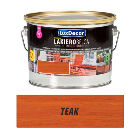 Lakierobejca Do Drewna 2 5 L Teak LUXDECOR UNICELL Lakierobejce