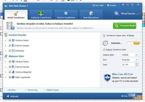 Wise Disk Cleaner Free İndir - Gereksiz Dosyaları Temizleme Aracı ...