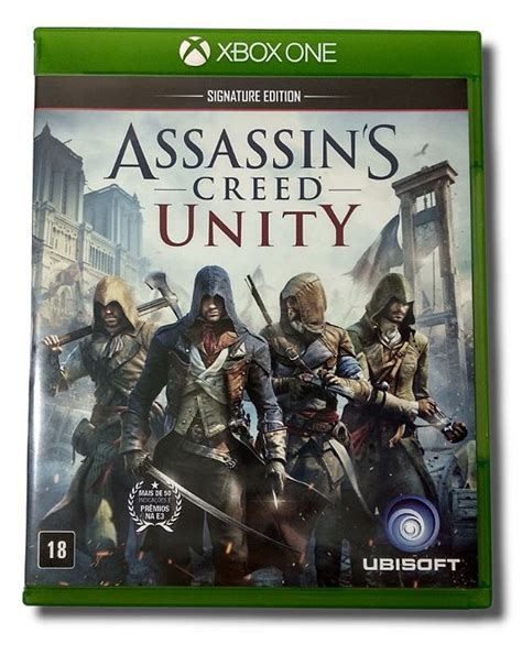 Jogo Assassins Creed Unity Xbox One Sebo Dos Games Games Antigos