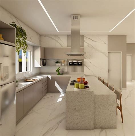 Pin By Ana Cristina On Arquitetura E Design Kitchen Interior Modern