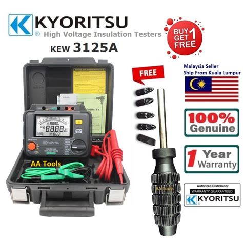 Kyoritsu A Digital High Voltage Insulation Testers New Ori