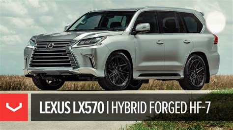 Lexus Lx 570 22 Vossen Hf 7 Wheels Youtube