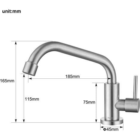 Onece K Chenarmatur Kaltwasser Wasserhahn K Che Kaltwasserhahn Mit