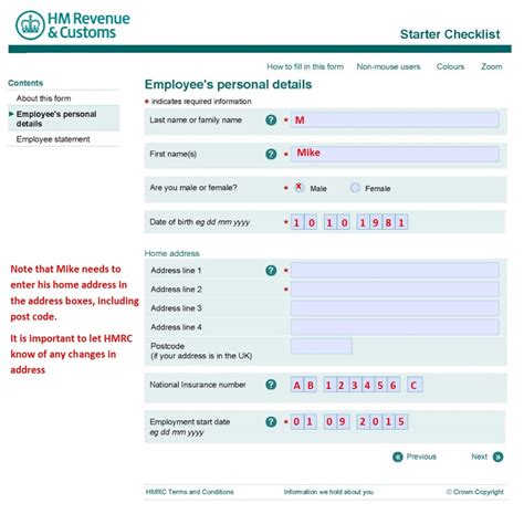 Pay As You Earn PAYE Form Starter Checklist Low Incomes Tax