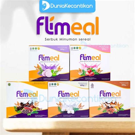 Flimeal Meal Replacement Minuman Diet Rasa Coklat Coklat Susu Taro