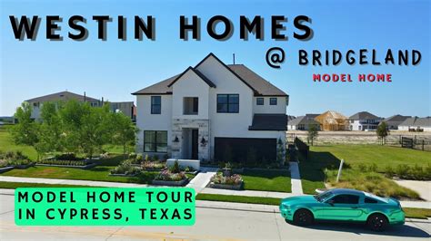 Westin Homes Cypress Texas Alden Floorplan Model Home Tour New