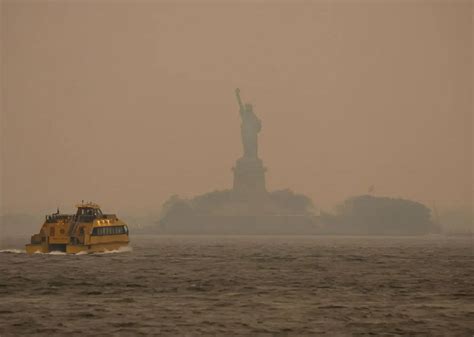 Incendies Au Canada La Fumée Atteint New York Et Dégrade La Qualité