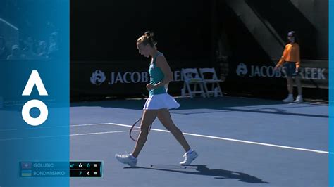 Viktorija Golubic V Kateryna Bondarenko Match Highlights 1R