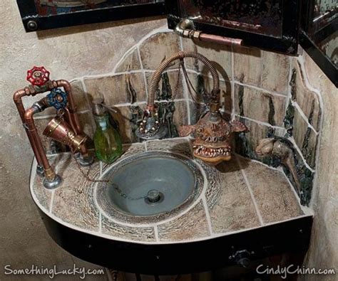 25 Amazing Steampunk Bathroom Ideas for 2025 | Decor Home Ideas