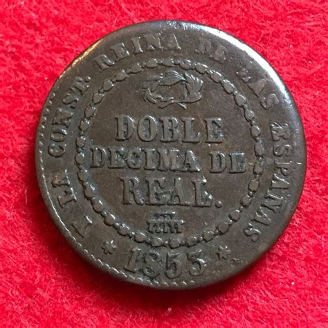 Kingdom Of Spain Isabel Ii Doble Decima De Catawiki