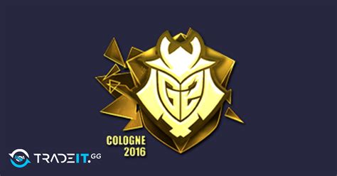 Sticker G2 Esports Gold Cologne 2016 Tradeit