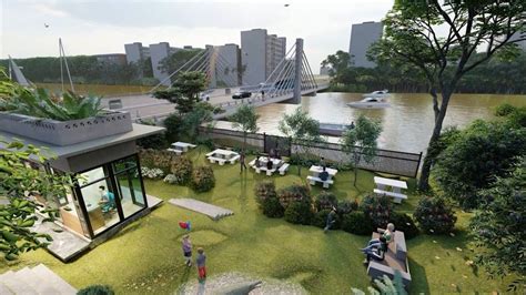 Proposal Matara Nilwala River Park Architecture Srilanka 3danimation