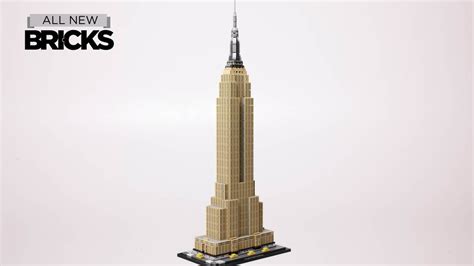 Lego Architecture 21046 Empire State Building Speed Build YouTube