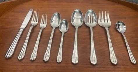 Hampton Silversmiths Odyssey Glossy Stainless Flatware Choice