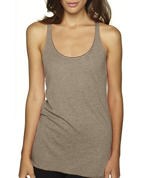 Next Level 6733 Womens Tri Blend Racerback Tank