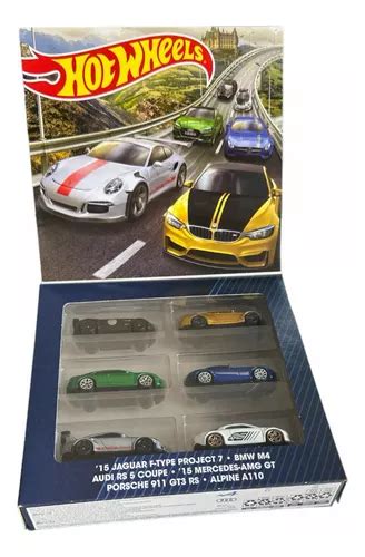Kit Caixa Hot Wheels Pacote Carrinhos Esportivos Mattel Frete grátis