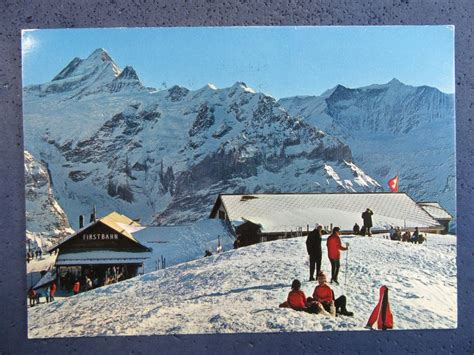 AK BEO GRINDELWALD STATION BERGRESTAURANT FIRST SKI SCHNEE Kaufen Auf