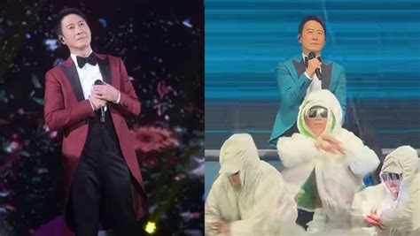 leon lai praised  singing dance tracks  seated days