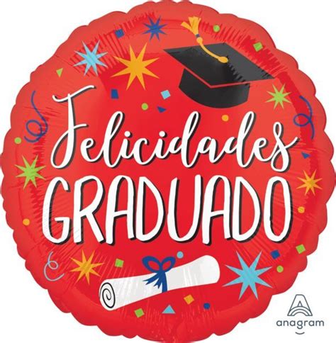 Felicidades Graduado Graduation Balloons Foil Balloons Self