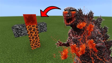 MCPE How To Spawn Godzilla Exe YouTube