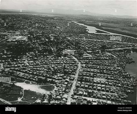 El Fanguito Pie de foto original Vista aérea del barrio de El