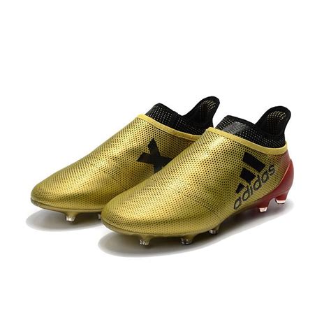 Adidas X Purespeed Fg Football Boots Gold Red Black