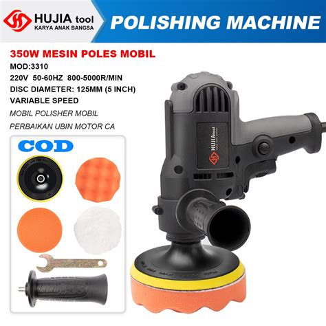 Jual HUJIA Mesin Poles Wool Polisher 5inch Disc Mesin Polesmesin Poles