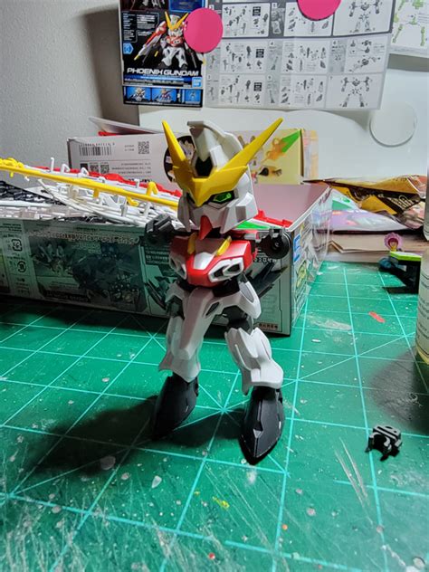 Work In Progress Sd Cross Silhouette Phoenix Gundam Part