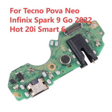 New Charging Board Replacement For Tecno Pova Neo Infinix Spark Go Hot I Smart Hd