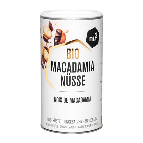 Nu Bio Macadamia N Sse G Shop Apotheke