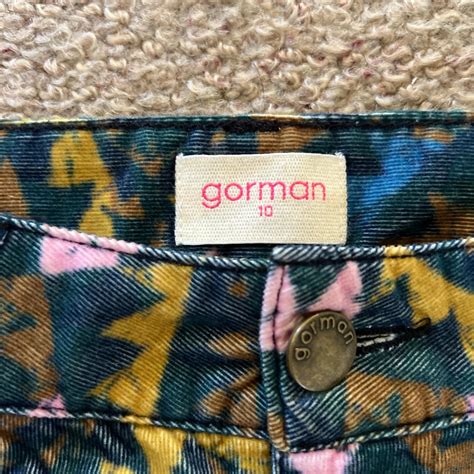 Gorman Size 10 Skirt High Waisted Corduroy Skirt In Depop