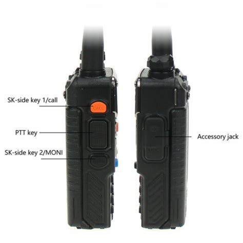 Handheld Two Way Radio Scanner Police Fire Ham Portable Transceiver Antenna Ebay