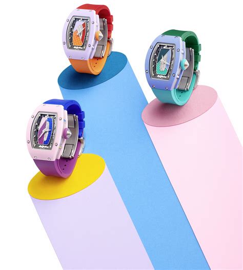 La Cote des Montres Richard Mille RM 07 01 Céramiques de couleurs