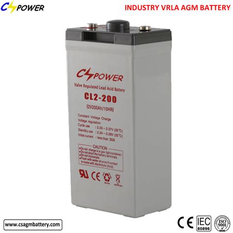 China Cspower Battery Sealed V Ah Maintenance Free Agm Lead Acid