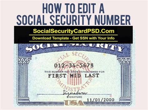 blank social security card font - Bernie Elam