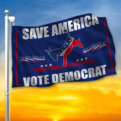 Biden Flag Save America Vote Democrat Flag Biden President C