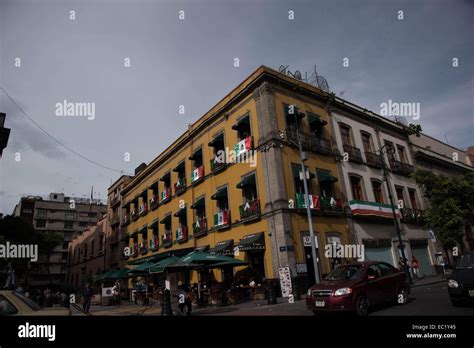 Street Scene Of Centromexico Citymexico Stock Photo Alamy