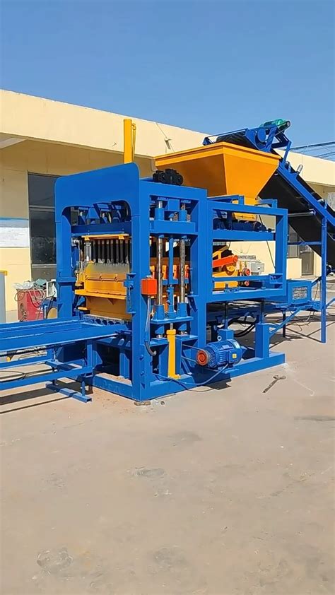 Automatic Cement Brick Making Machinery Concrete Block Machine For Sale