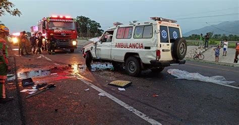 Accidente De Ambulancia Deja Un Fallecido GuÍa Prehospitalaria