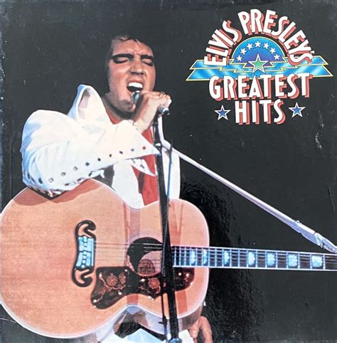 Elvis Presley Greatest Hits Vinyl Records Hobbies Toys Music