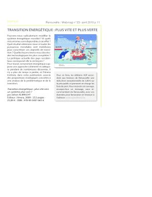 Fillable Online Apere TRaNSiTiON NERg TiQUE PLUS ViTE ET PLUS VERTE