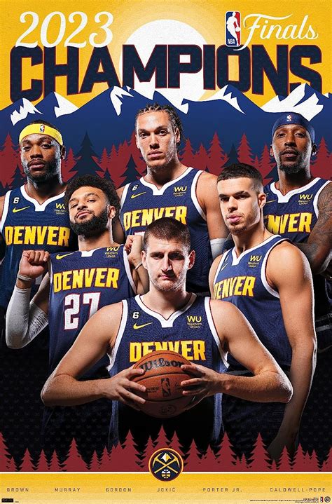 Trends International Nba Denver Nuggets 2023 Nba Finals